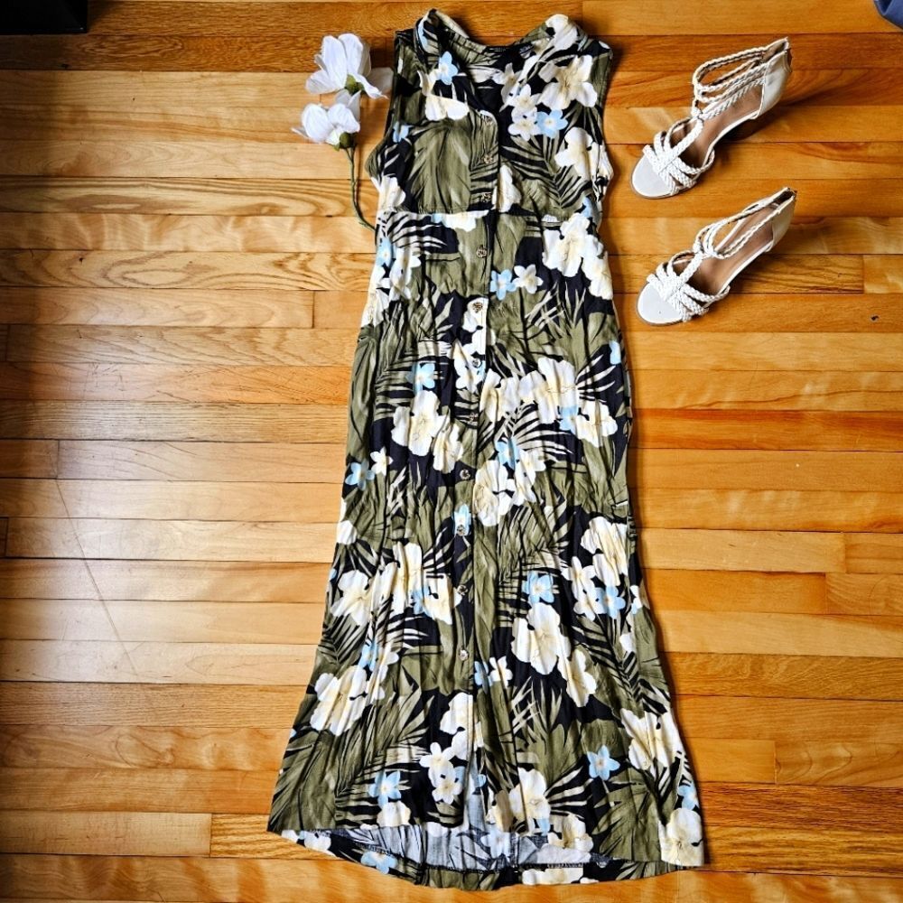 Vintage Erika Floral Dress